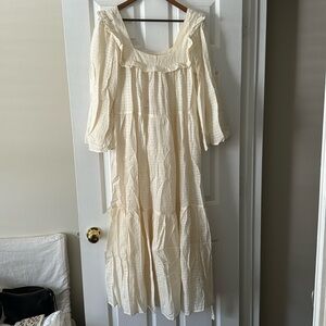 Christy Dawn Elodie Dress Size Large NWT in Hawthorn Cream